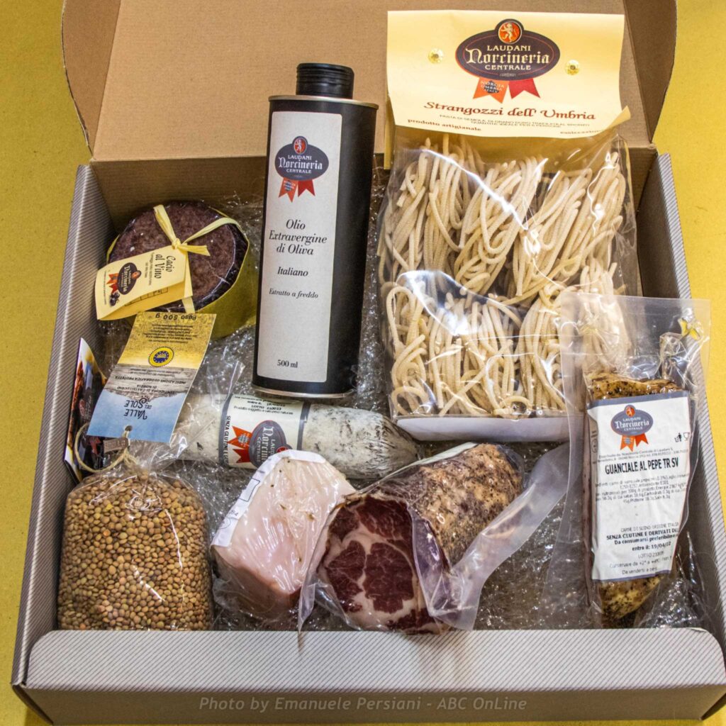 confezione regalo la buona tavola di norcia